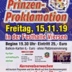 Prinzenproklamation Viersen